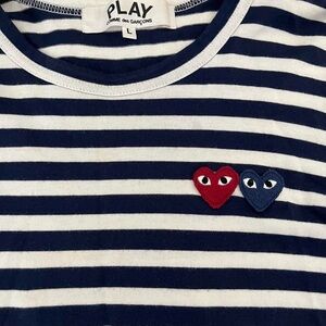 Comme des Garçons PLAY Striped T-Shirt